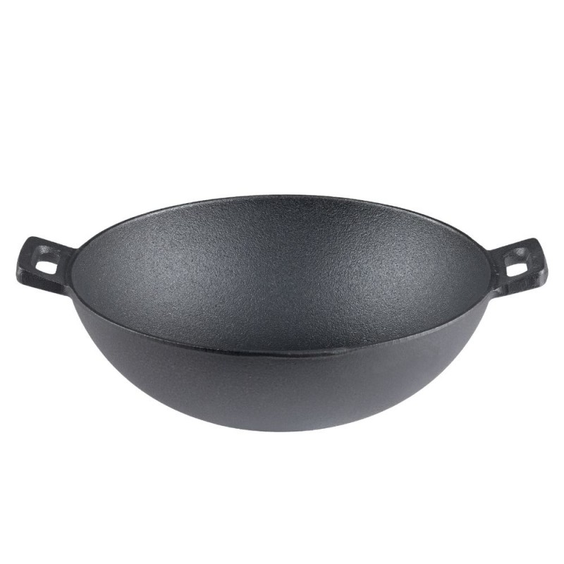 Gietijzeren pan wokmodel, Ф24 - 