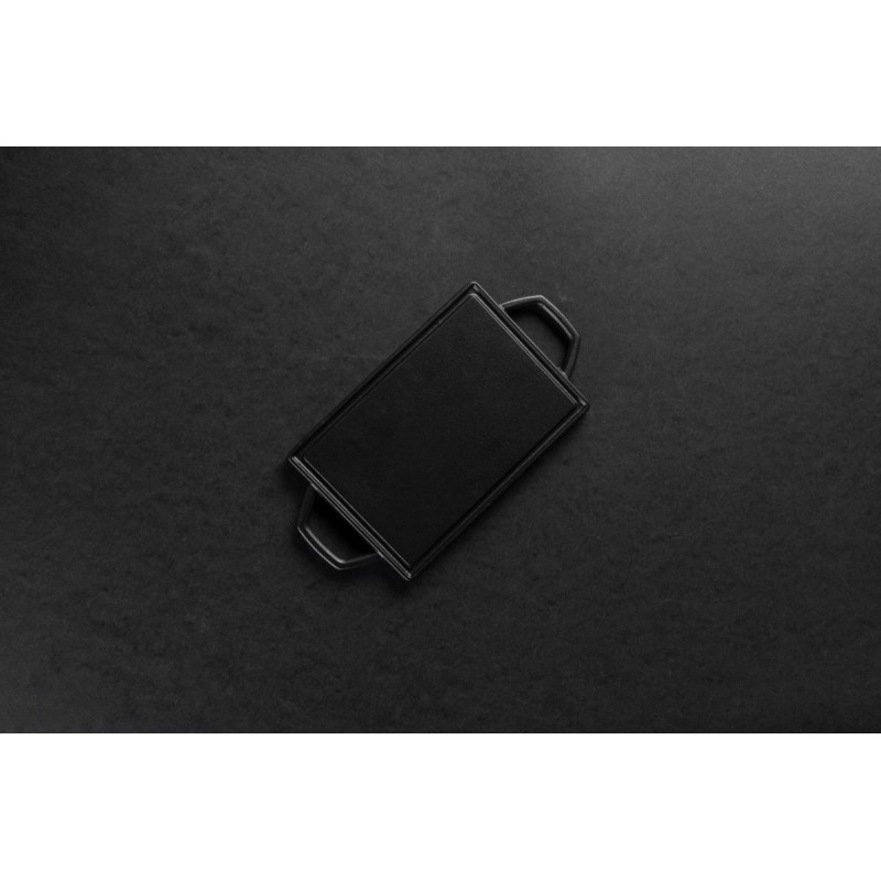 Mini gietijzeren grillplaat Hosse, 15.5x22.5cm | Gietijzeren plaat |  |