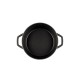 Diepe gietijzeren pot Hosse, Black Onyx, Ф24 | Gietijzeren pot |  |