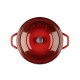 Ondiepe gietijzeren pot Hosse, Rubin, Ф28 | Gietijzeren pot |  |