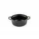 Diepe gietijzeren pot Hosse, Black Onyx, Ф12 | Gietijzeren pot |  |