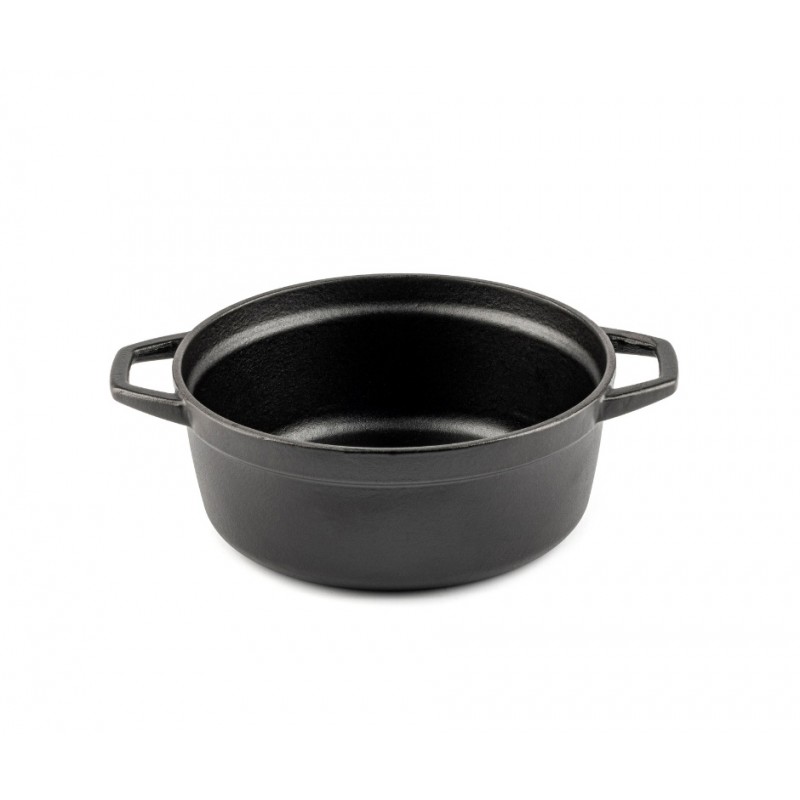 Diepe gietijzeren pot Solagio, Black Onyx, Ф20 - 