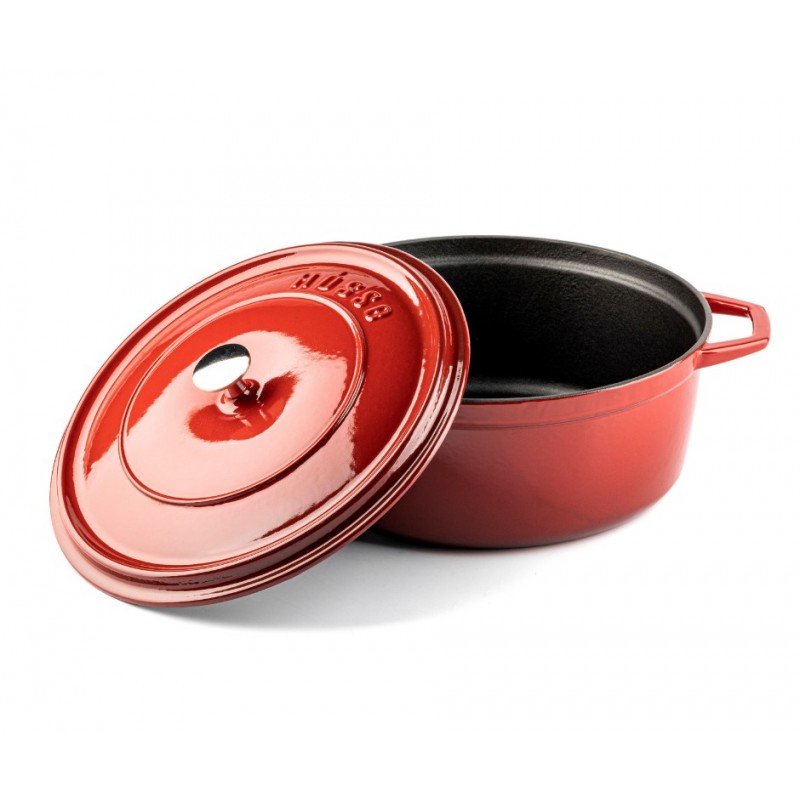 Diepe gietijzeren pot Hosse, Rubin, Ф28 | Gietijzeren pot |  |