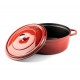 Diepe gietijzeren pot Hosse, Rubin, Ф28 | Gietijzeren pot |  |