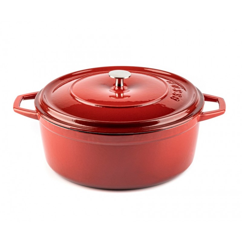 Diepe gietijzeren pot Solagio, Rubin, Ф28 - 