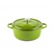 Diepe gietijzeren pot Hosse, Bamboo, Ф20 | Gietijzeren pot |  |