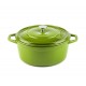 Diepe gietijzeren pot Hosse, Bamboo, Ф24 | Gietijzeren pot |  |