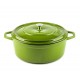 Diepe gietijzeren pot Hosse, Bamboo, Ф28 | Gietijzeren pot |  |