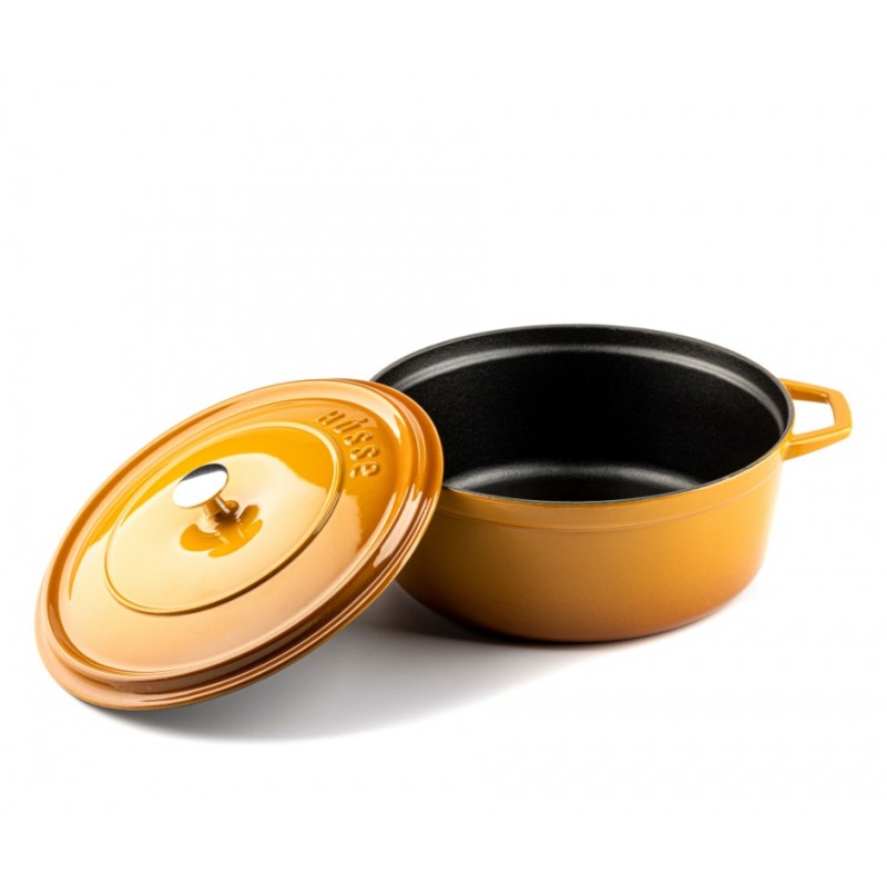 Diepe gietijzeren pot Hosse, Dijon, Ф28 | Gietijzeren pot |  |