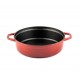 Ondiepe gietijzeren pot Hosse, Rubin, Ф26 | Gietijzeren pot |  |