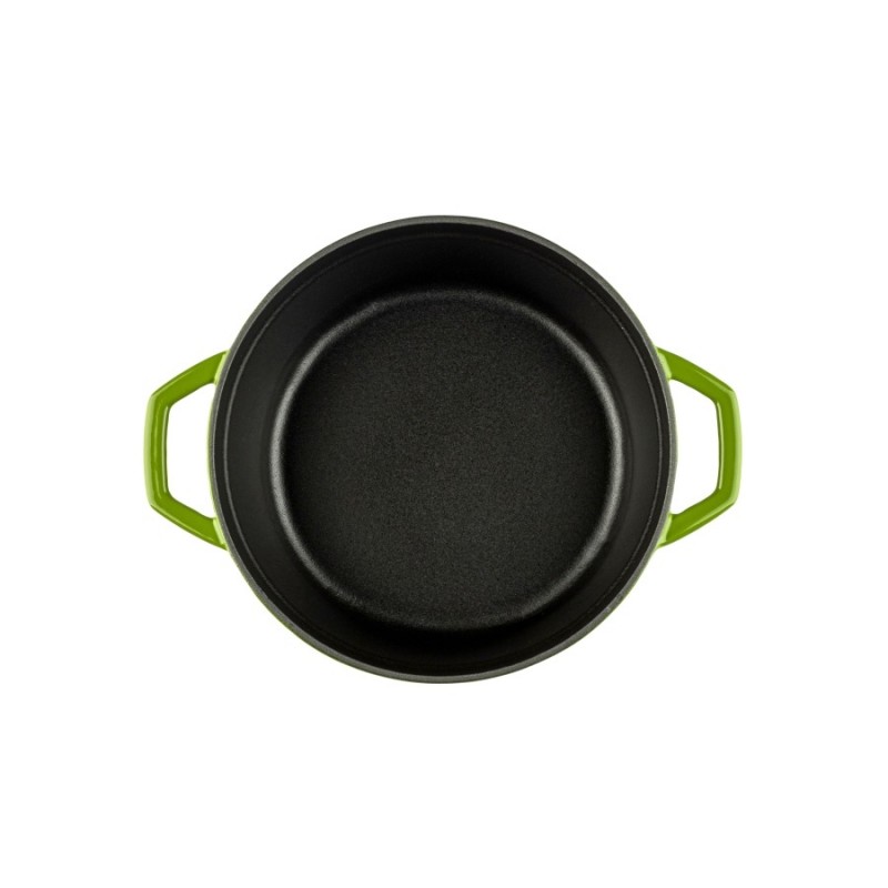 Diepe gietijzeren pot Hosse, Bamboo, Ф24 | Gietijzeren pot |  |
