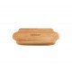 Houten onderzetter voor mini gietijzeren plaat Hosse HSDDHP1522 | Houten onderzetter |  |