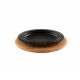 Houten onderzetter voor ovaal bord Hosse HSOISK1728, 17x28cm | Houten onderzetter |  |