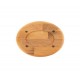 Houten onderzetter voor ovaal bord Hosse HSOISK1728, 17x28cm | Houten onderzetter |  |