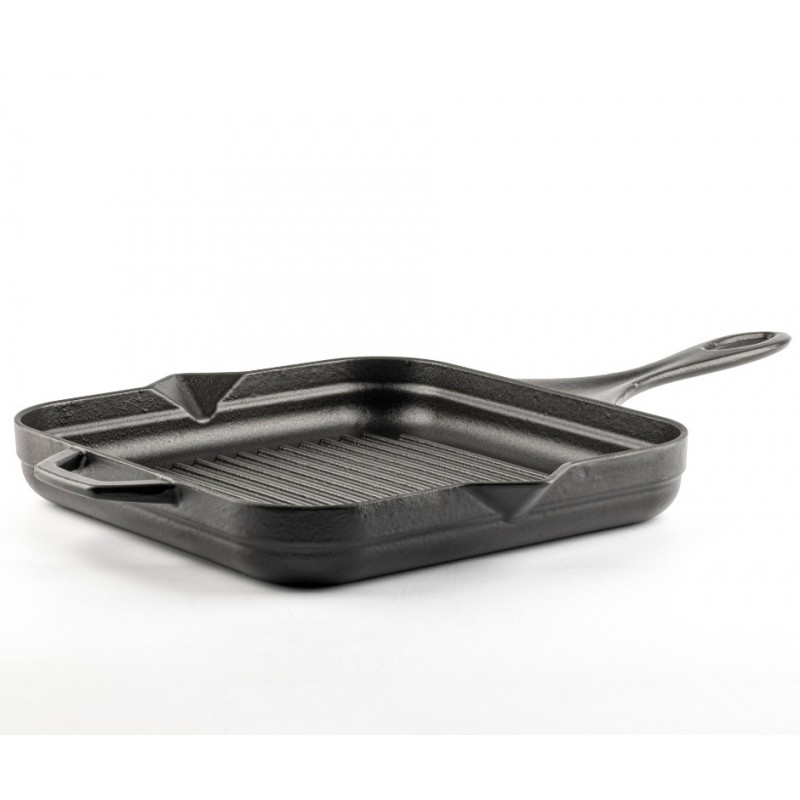 Geëmailleerde grillpan gietijzer Solagio, Black Onyx, 28x28cm - Alle producten