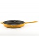 Geëmailleerde gietijzeren pan Hosse, Dijon, Ф28cm | Platte gietijzeren pan | Gietijzeren pan |