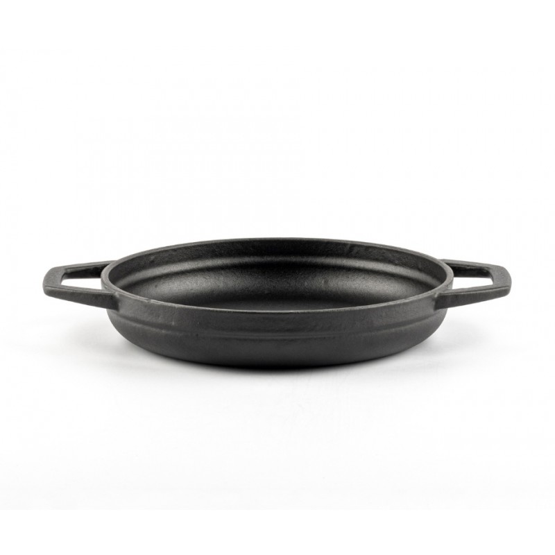 Geëmailleerde gietijzeren pan met twee handvatten Solagio, Black Onyx, Ф19cm - 