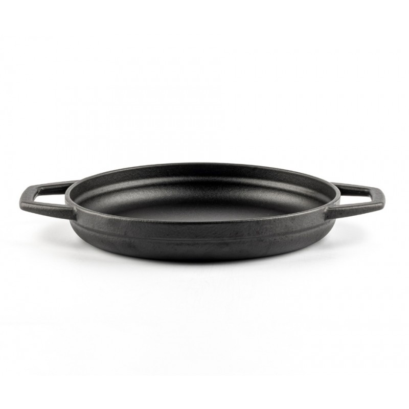 Geëmailleerde gietijzeren pan met twee handvatten Solagio, Black Onyx, Ф22cm - 