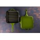 Geëmailleerde grillpan gietijzer Hosse, Bamboo, 28x28cm | Grillpan gietijzer | Gietijzeren pan |